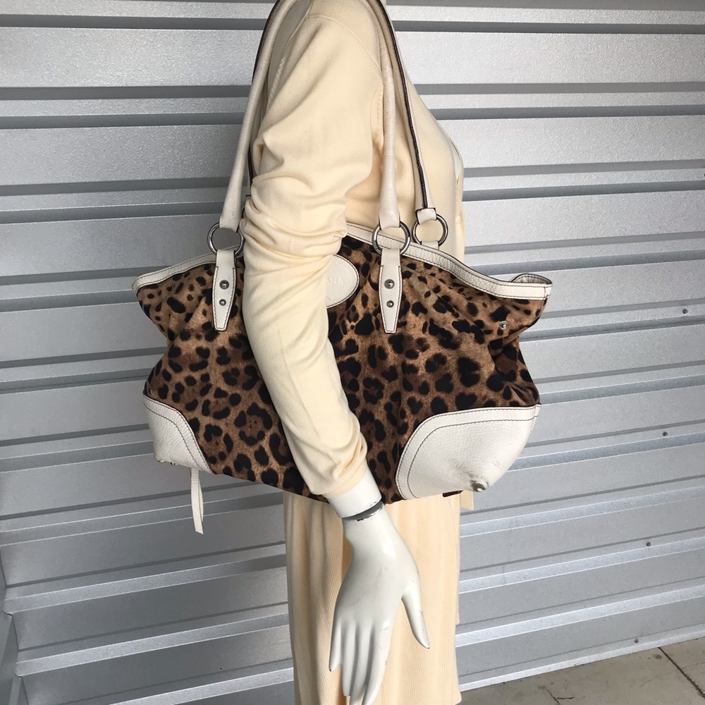 Dolce & Gabbana leopard purse